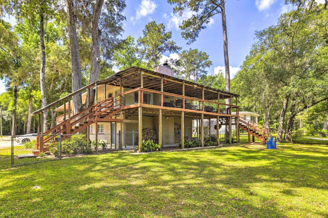 Charming Abode With Dock On The Suwannee River Bell Kültér fotó