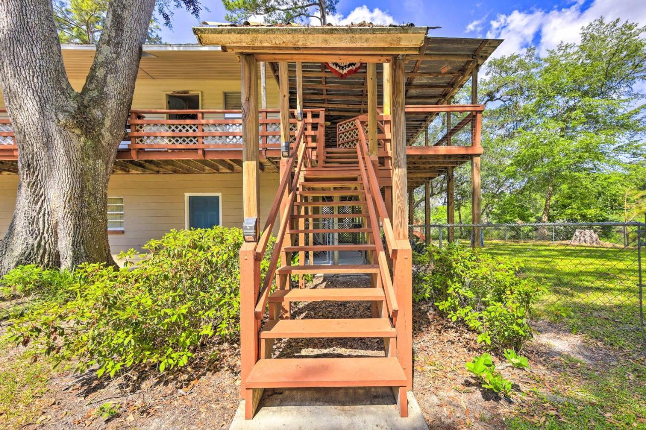 Charming Abode With Dock On The Suwannee River Bell Kültér fotó