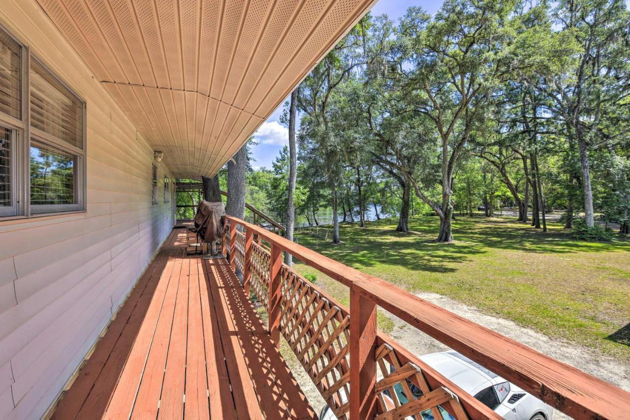 Charming Abode With Dock On The Suwannee River Bell Kültér fotó