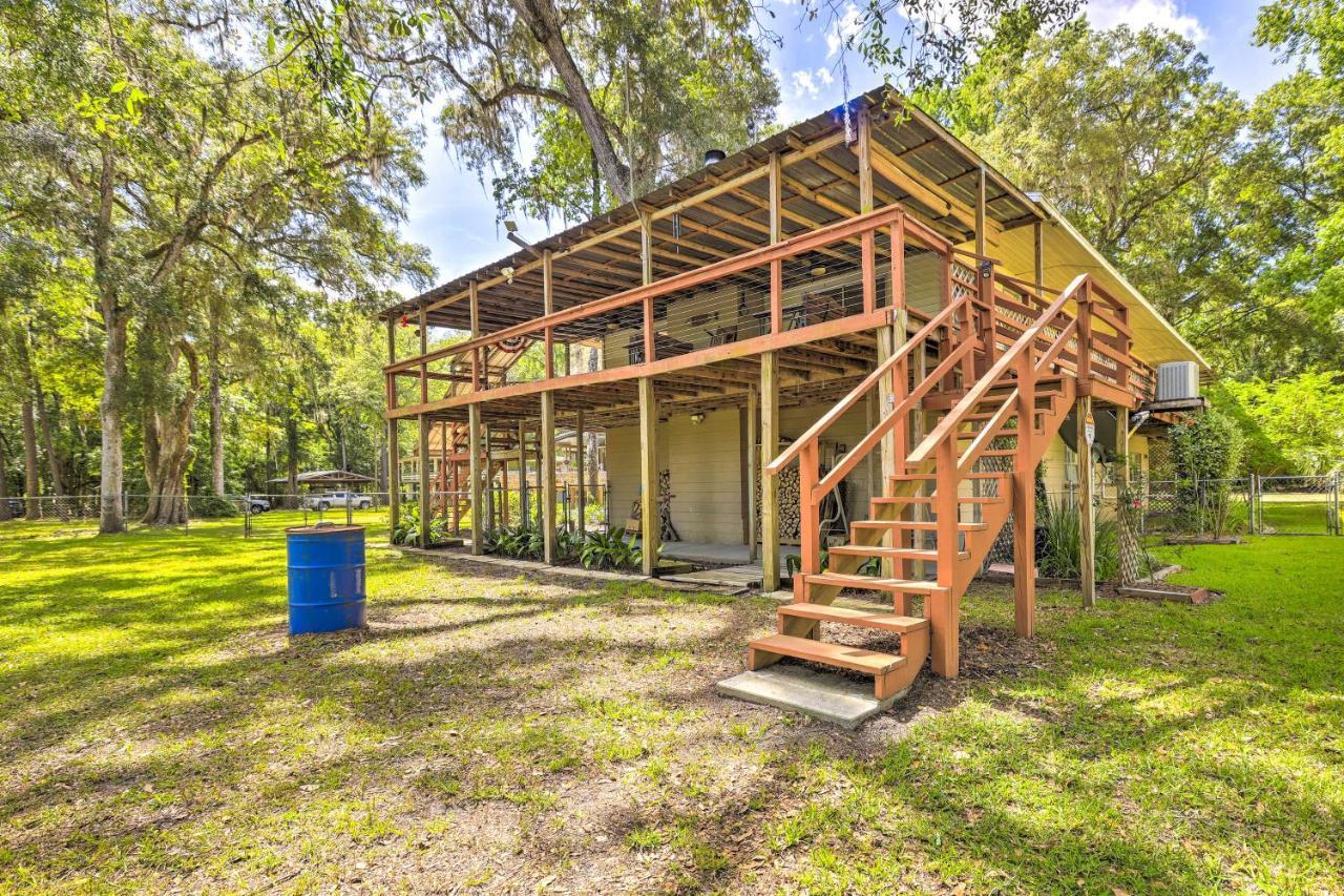 Charming Abode With Dock On The Suwannee River Bell Kültér fotó