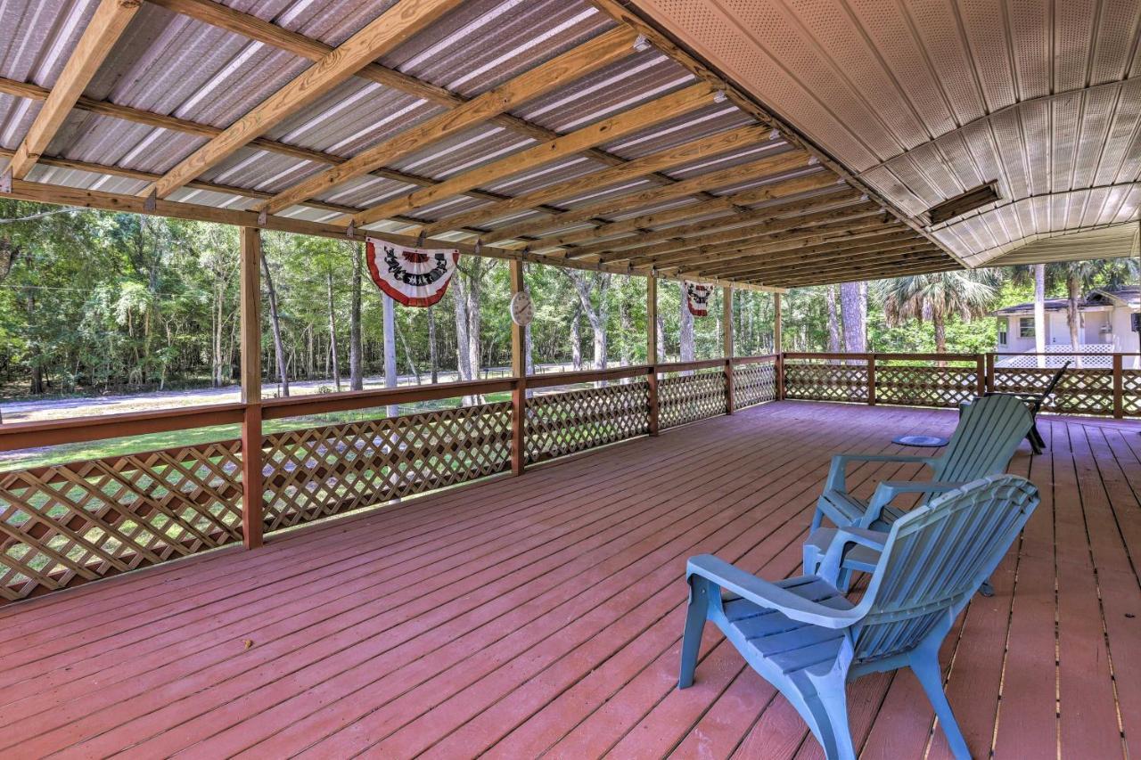 Charming Abode With Dock On The Suwannee River Bell Kültér fotó