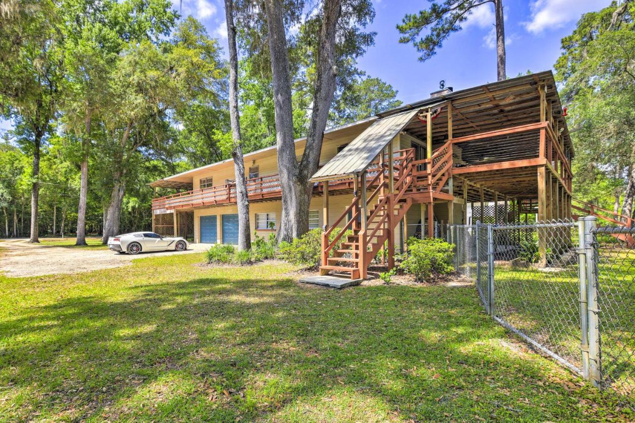Charming Abode With Dock On The Suwannee River Bell Kültér fotó