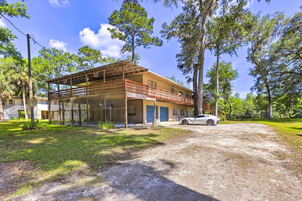 Charming Abode With Dock On The Suwannee River Bell Kültér fotó